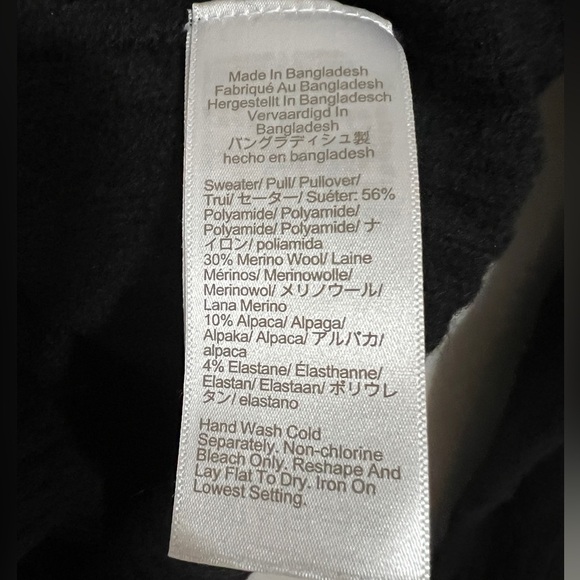 J. Crew ribbed mock neck sweater in supersoft yarn black women’s size XS. - Picture 8 of 10